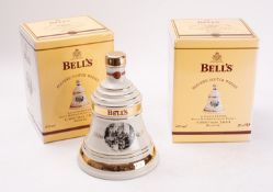 Two boxed Bell's Christmas 2005 Limited Edition Bottles of Blended Scotch Whisky (2)