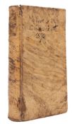 BRISTOW, Richards, Motives to the Catholic Faith, lacks title page, small 8vo, vellum soiled, 1574.