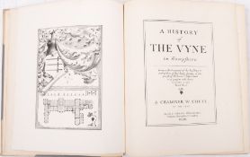 CHUTE, Chaloner W, The History of the Vyne in Hampshire,