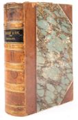 DICKENS, Charles, Dombey and Son, half calf, forty plates by H.
