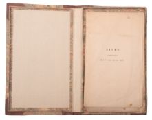SIDMOUTH VERSE - Lines Commemorative of the Foundation of Sidmouth Harbour,