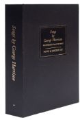 HARRISON George, original single volume of songs by George Harrison, half black Morocco,