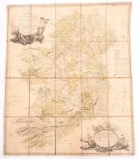TAYLOR, Alexander, New Map of Ireland, Showing the Great Features of the Country,