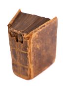 THE BIBLE in Miniature or a Concise History of the Old and New Testaments, contemporary calf,