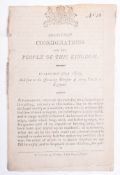 POLITICAL PAMPHLET - Important considerations for the people of This Kingdom, 16 pages, disbound,