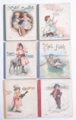 MINIATURE, Nister's, A collection of six charming titles including A Snow Fight, A Little Pickle,