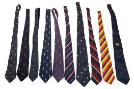 Percy G.H. Fender cricket archive: Club Ties: M.C.C, England, G.S.C, R.A.F, St.