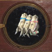 'Generals transform into asses' Maker unknown (7 x 3 7/8 x 1/2 inches), single rack