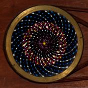 Chromatrope or Artificial Fireworks. (9 7/8 x 3 7/8 x 1/2 inches)