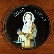 'Good Night' Maker unknown (7 x 4 x 3/8 inches)