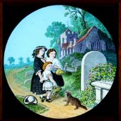 'Mother's Grave' Maker unknown; 2 slides, (7 x 4 1/2 x 5/8 inches)