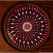 Chromatrope or Artificial Fireworks (9 7/8 x 3 5/8 x 1/2 inches)