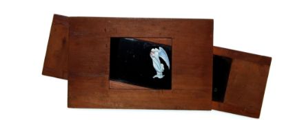 'Angel ascending' [angel moves diagonally upwards] Maker unknown (7 x 4 1/2 x 1/2 inches, overall