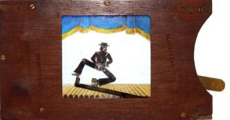 'Sailor dancing the Hornpipe on stage' [legs and body move randomly] Maker unknown (7 x 4 x 1/2