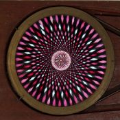 Chromatrope or Artificial Fireworks (9 7/8 x 3 3/4 x 1/2 inches) *Notes- These are the first to be