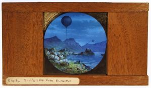 'Balloons used for military signalling' Edmund Wilkie, London; 7 x 4 x ⅜ inches