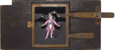 'Scotsman juggling balls' (21.7 x 11 x 0.9cm), signed 'Desch 1859'