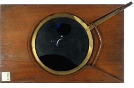 Slide 3, 'Watermill lighted up' [moon and reflections on water appear] Maker unknown (7 x 4 1/2 x