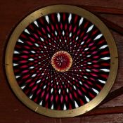 Chromatrope or Artificial Fireworks (9 7/8 x 3 3/4 x 1/2 inches)