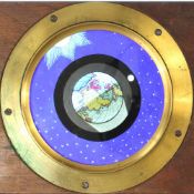 'Eclipse de lune partielle et totale' Ynigo [France?], (30 x 12 x 1.3cm), single rack.