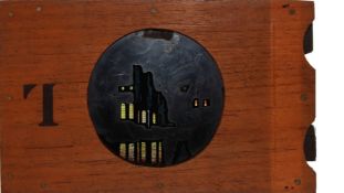 'Moonlight effect for lighted house' [moon and reflection on water appear, water moves] Maker