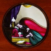 'Dissolving views' The Orphan's Dream (C. Baker, London; 2 slides, 6 1/2 x 4 x 3/8 inches) [boy