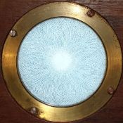 'Fountain shimmer effect' Maker unknown (7 x 4 x 1/2 inches), single rack