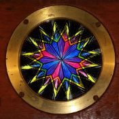 Chromatrope Maker Henry S. Cropper, Nottingham. (7 x 4 1/2 x 1/2 inches)