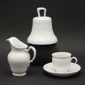 KPM, Berlin, Tasse, Sahnegießer und Glocke