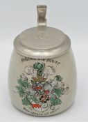 Studenten-Bierkrug der Absolvia in Bayreuth, Mitte 20. Jh.