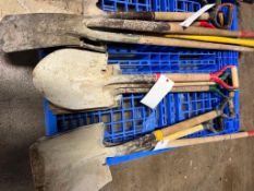 (2) Round Point & (2) Square Point Shovels. Located in Mt. Pleasant, IA