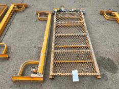 Bil-Jax Pro-Jax Utility Scaffold with casters. Located in Mt. Pleasant, IA