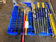 (4) Pick Axe & (8) Handles. Located in Mt. Pleasant, IA