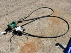 Concrete Vibrator with 15' Whip Hose. Located in Mt. Pleasant, IA