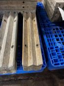 (10) 2' Ws Wall-Ties aluminum concrete forms, smooth, 6-12 hole pattern. Located in Mt. Pleasant,