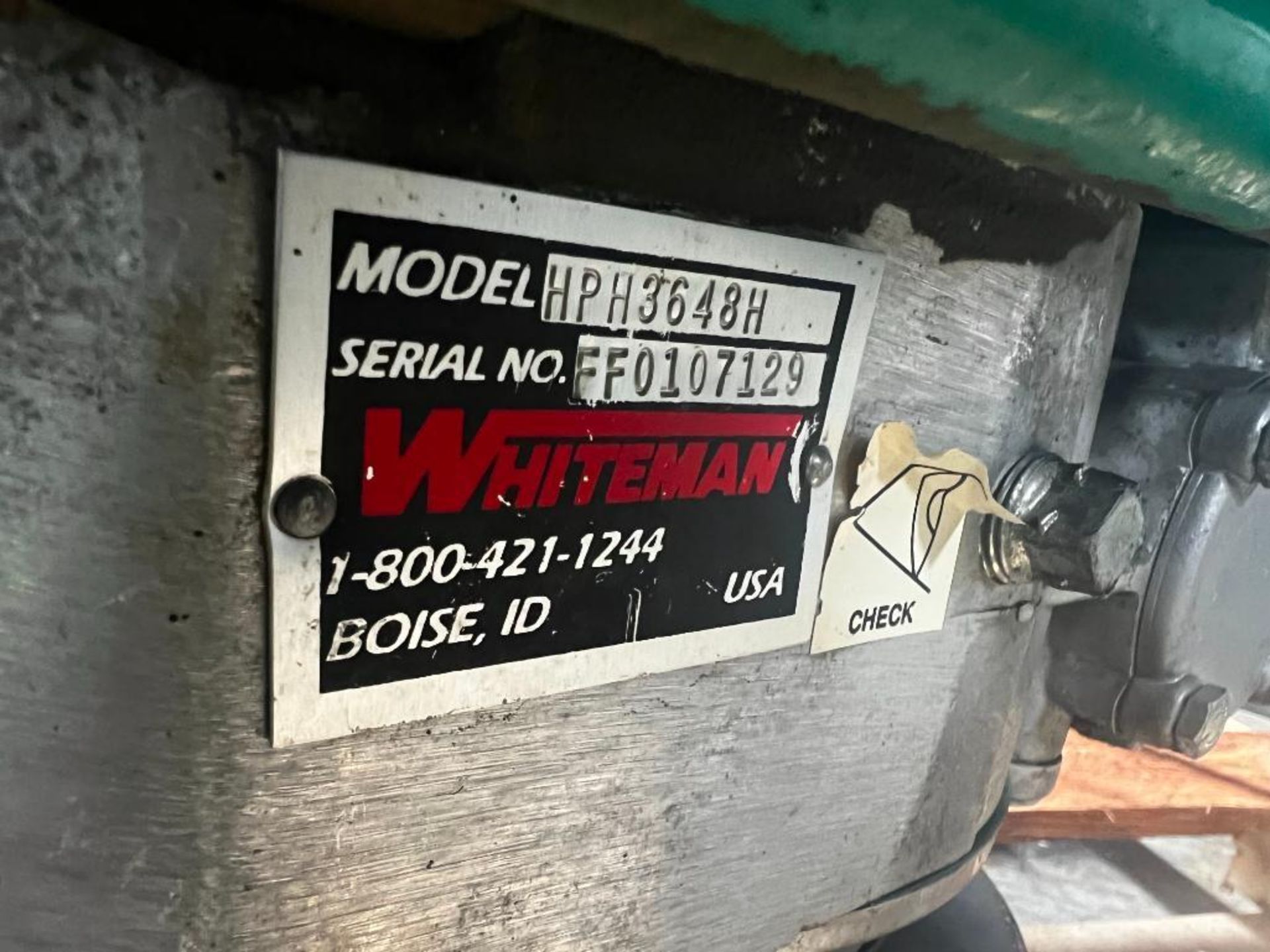 Whiteman 36" Walk-Behind Power Trowel, Model HPH3648H, Serial # FF0107129, Honda GX240 Engine, - Image 4 of 8