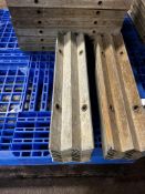 (10) 2' Ws Wall-Ties aluminum concrete forms, smooth, 6-12 hole pattern. Located in Mt. Pleasant,
