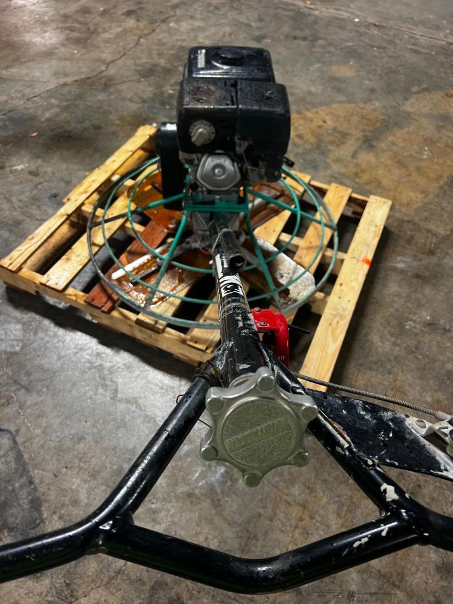Whiteman 36" Walk-Behind Power Trowel, Model HPH3648H, Serial # FF0107129, Honda GX240 Engine, - Image 6 of 8