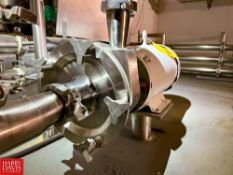 Fristam Centrifugal Pump with 15 HP 3,500 RPM Motor, 2.5