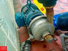 Finish Thompson Centrifugal Pump with 5 HP 3,490 RPM Motor and 2
