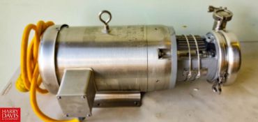 Waukesha Cherry-Burrell Centrifugal Pump , Model: C216 with S/S Clad Motor 2