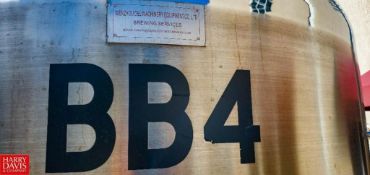 700 Gallon S/S Single Shell Bottom-Dome Tank with Valve (Location: Miami, FL) - Rigging Fee: $250