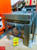 S/S Scale Base, Mounted on S/S Base, Dimensions = 18