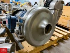 Waukesha Cherry-Burrell Centrifugal Pump with Motor, 3