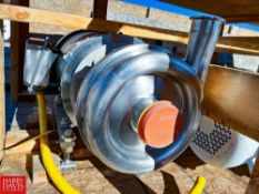 Alfa Laval Centrifugal Pump with 25 HP 3,560 RPM Motor, 3