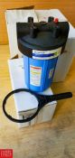 UNUSED Lot with (4) Pentair Big Blue Refrigeration Water Filter NPT 1