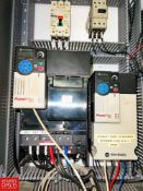 (2) Allen-Bradley Power Flex 525 Variable-Frequency Drives, Anderson AV9000 Chart Recorder