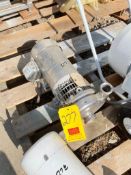 Tri-Clover Centrifugal Pump with Sterling 2 HP 1,750 RPM S/S-Clad Motor and 2