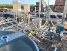 S/S Hinged Lid Balance Tank, (2) Tri-Clover Pumps, ISOIL 2