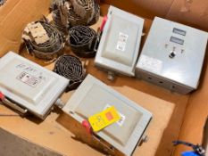 (4) Siemens 600 Amp 600 Volt Safety Switches and Compra-Chill Master Control Panel